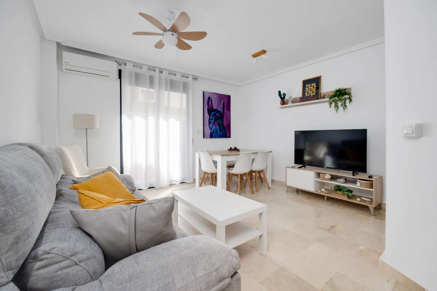 Apartamento reformado cerca del mar